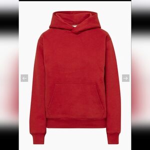 Aritzia Vibrant Red Hoodie